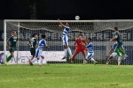 BUSTO ARSIZIO CALCIO SERIE C COPPA ITALIA AURORA PRO PATRIA VS. PRO VERCELLI NELLA FOTO AZIONE IN AREA DI RIGORE