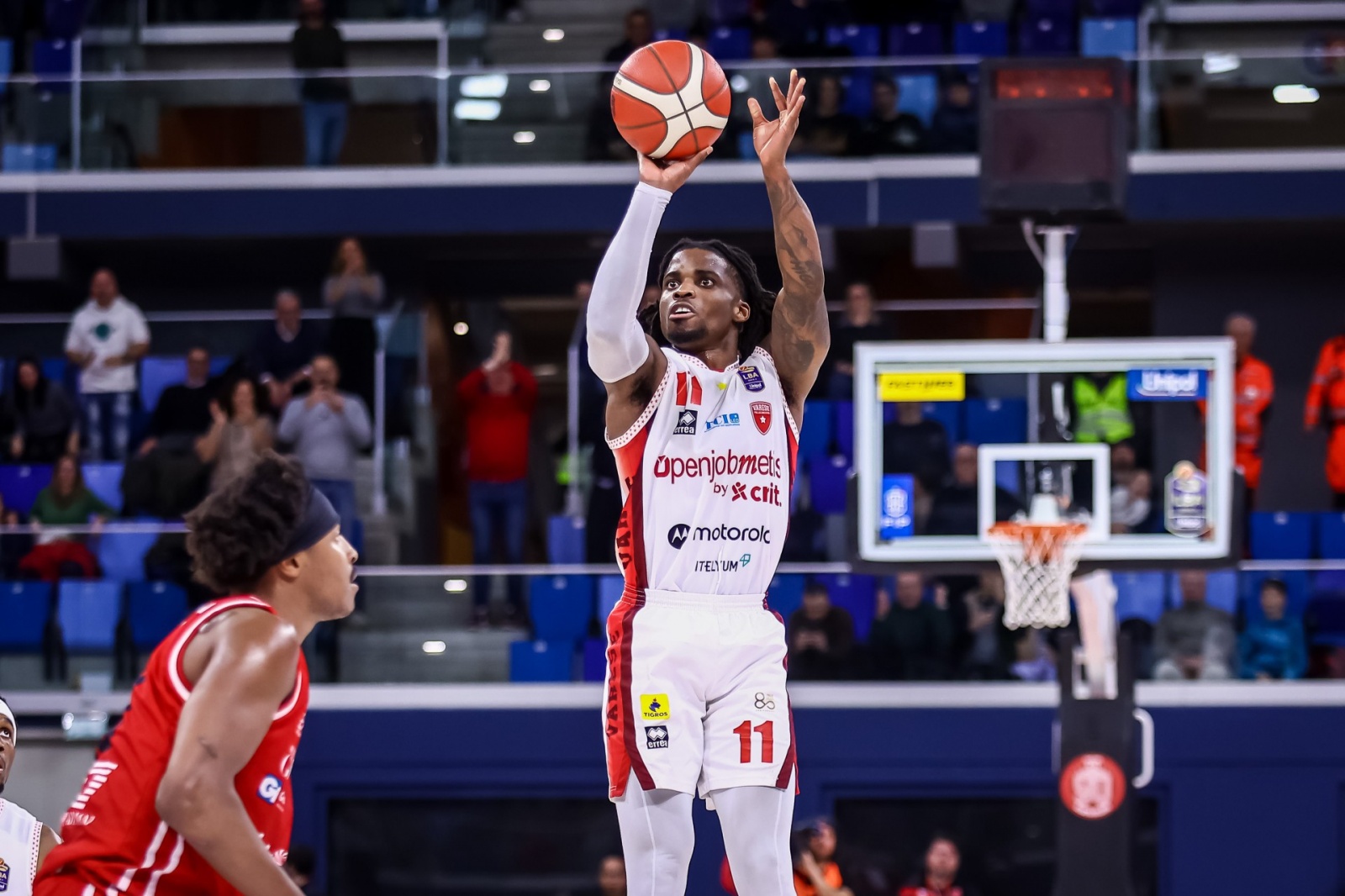 Ike Iroegbu EA7 Emporio Armani Milano - Openjobmetis Varese Legabasket Serie A Unipol 2025/2026 17a giornata Milano, 26/01/2025 Foto Susanna Arioli / Ciamillo-Castoria