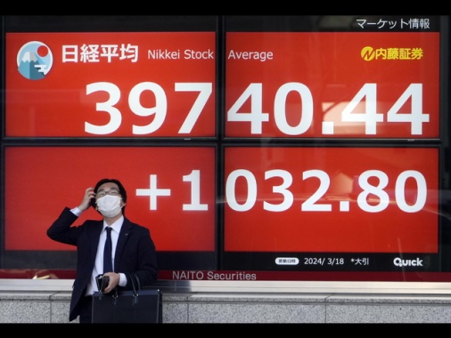 Borsa: Tokyo, apertura in rialzo (+1,27%)