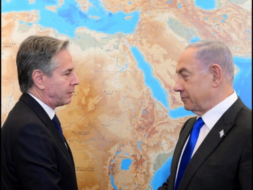 Iniziato l'incontro tra Netanyahu e Blinken