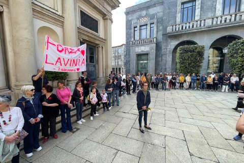 Varese, in marcia per Lavinia