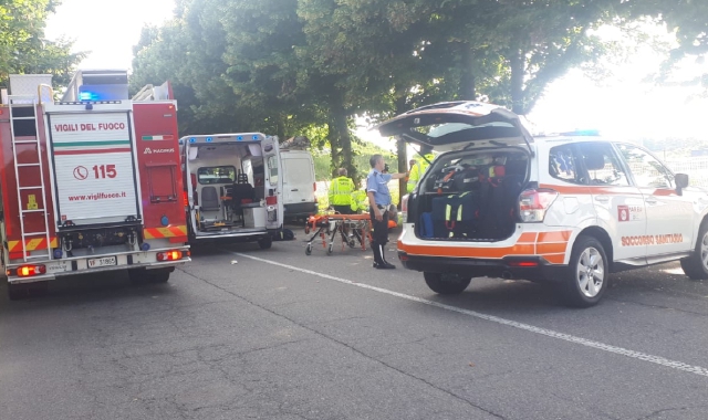 Incidente a Busto Arsizio, soccorsi tre ragazzi