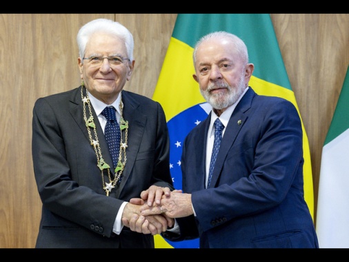 Lula conferisce a Mattarella il massimo delle onorificenze