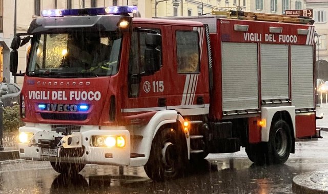 Fuga di gas, allarme a Saronno