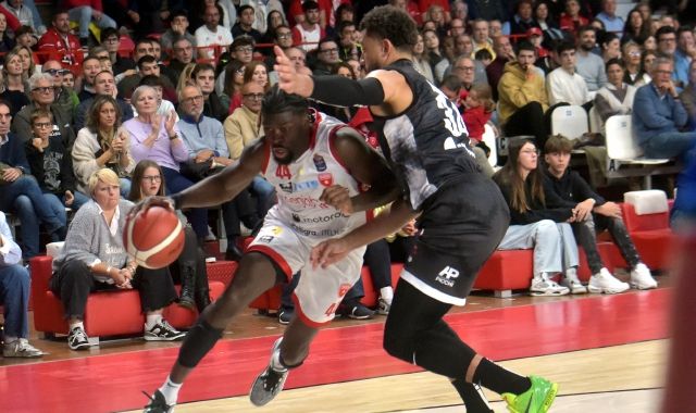 Gabe Brown è uno degli osservati speciali nel match odierno a Trento (foto Blitz)