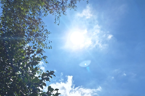 Sarà un weekend di sole e temperature in aumento