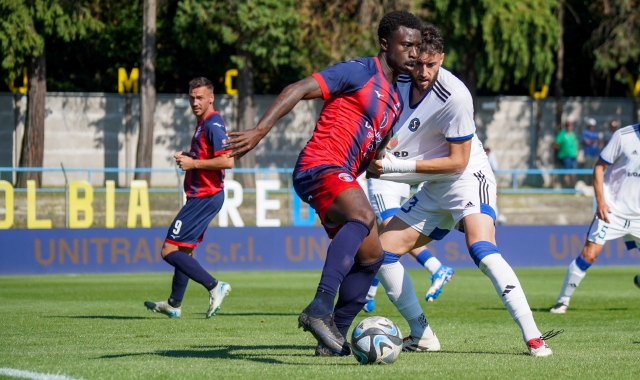Doumbia sarà tra i protagonisti della sfida di Caronno Pertusella (foto Samuele Lucchi)