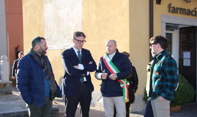 La visita del ministro Giorgetti a Bardello con Malgesso e Bregano
