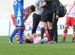 VARESE VARESE CALCIO FOLGORE CARATESE NELLA FOTO SIMONETTO INFORTUNATO