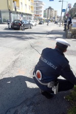 Via Sanvito: incidente e traffico in tilt