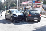 Via Sanvito: incidente e traffico in tilt