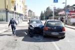 Via Sanvito: incidente e traffico in tilt