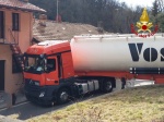 Le foto dell’intervento dei vigili del fuoco in via Monte Novegno