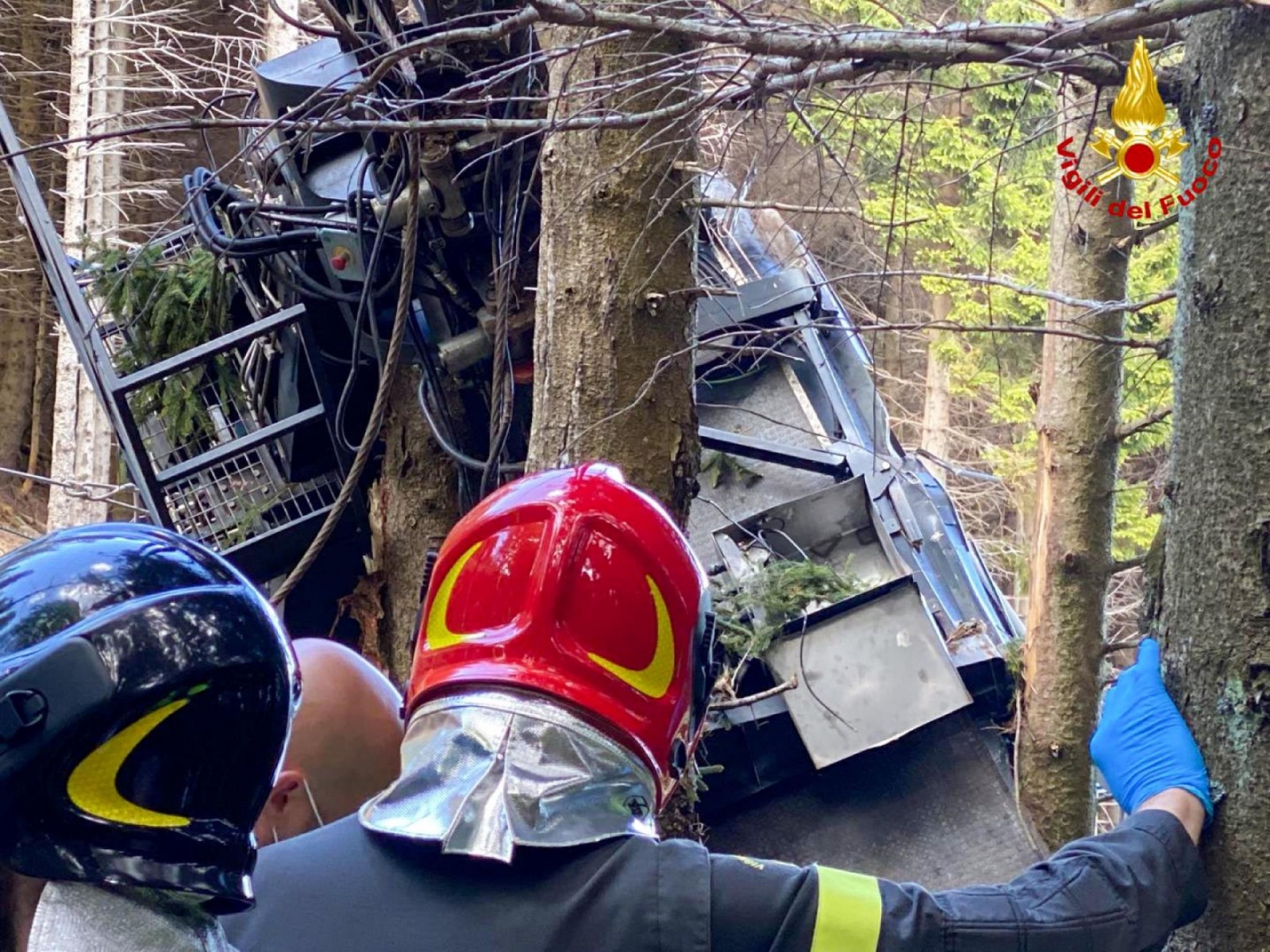 Crollo della funivia Mottarone, sul lago Maggiore