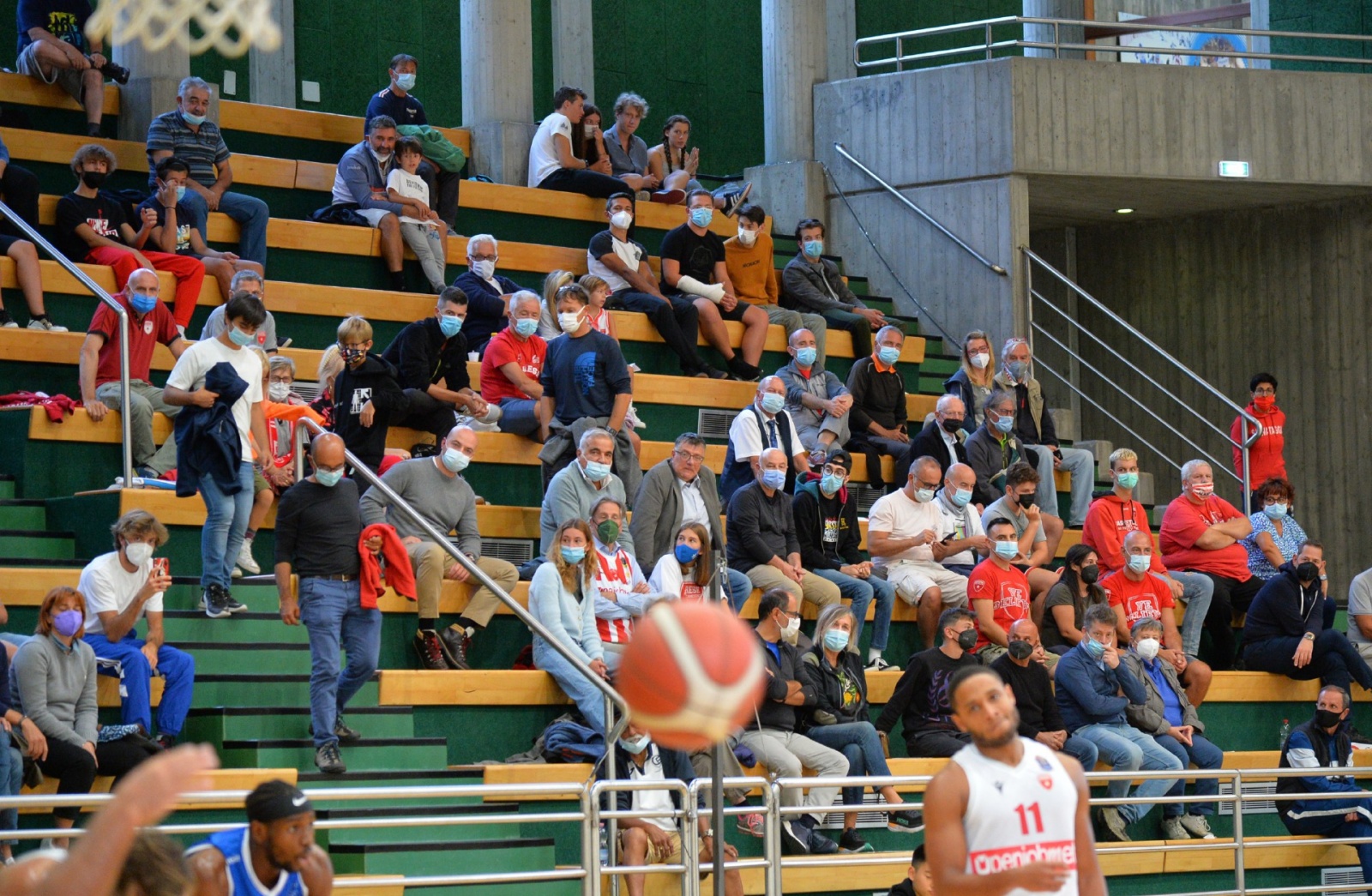Varese vittoriosa contro il Friburgo (foto Domenico Ghiotto - Blitz)