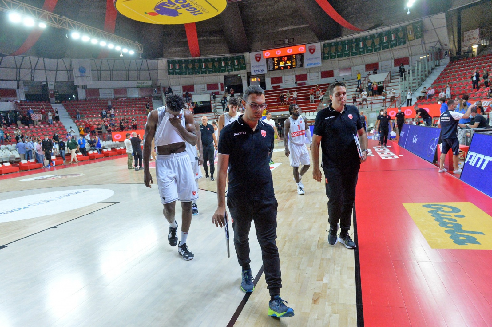 VARESE BASKET SUPERCOPPA 2021 OPENJOBMETIS VARESE - DINAMO SASSARI NELLA FOTO\ FINALE