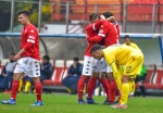 VARESE CALCIO SERIE D CITTA’ DI VARESE VS. LIGORNA NELLA FOTO ESULTANZA VARESE