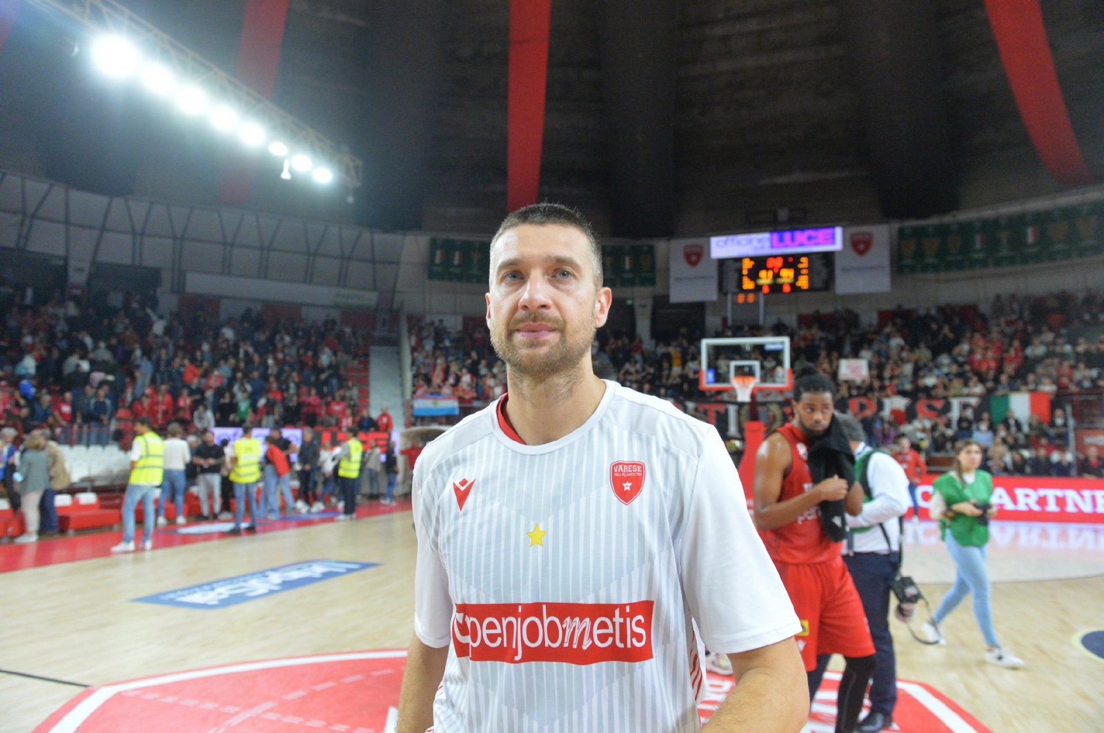 VARESE BASKET OPENJOBMETIS VARESE-TRENTO NELLA FOTO FERRERO