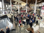 MALPENSA INAUGURAZIONE DELLA RICOSTRUZIONE AEREO S55 SIAI MARCHETTI DI ITALO BALBO A VOLANDIA