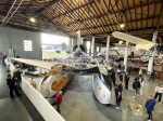 MALPENSA INAUGURAZIONE DELLA RICOSTRUZIONE AEREO S55 SIAI MARCHETTI DI ITALO BALBO A VOLANDIA