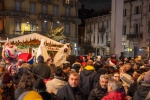 BUSTO ARSIZIO VIA CAVALLOTTI ACCENSIONE ALBERO DI NATALE SFILATA DI NATALE