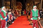 BUSTO ARSIZIO VIA CAVALLOTTI ACCENSIONE ALBERO DI NATALE SFILATA DI NATALE