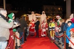 BUSTO ARSIZIO VIA CAVALLOTTI ACCENSIONE ALBERO DI NATALE SFILATA DI NATALE