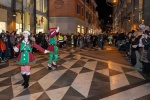 BUSTO ARSIZIO VIA CAVALLOTTI ACCENSIONE ALBERO DI NATALE SFILATA DI NATALE