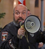 VARESE. CORTEO ESTREMA DESTRA COMMEMORAZIONE FOIBE DALLA STAZIONE FS A PIAZZA MONTE GRAPPA NELLA FOTO ALESSANDRO LIMIDO