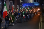 VARESE. CORTEO ESTREMA DESTRA COMMEMORAZIONE FOIBE DALLA STAZIONE FS A PIAZZA MONTE GRAPPA NELLA FOTO