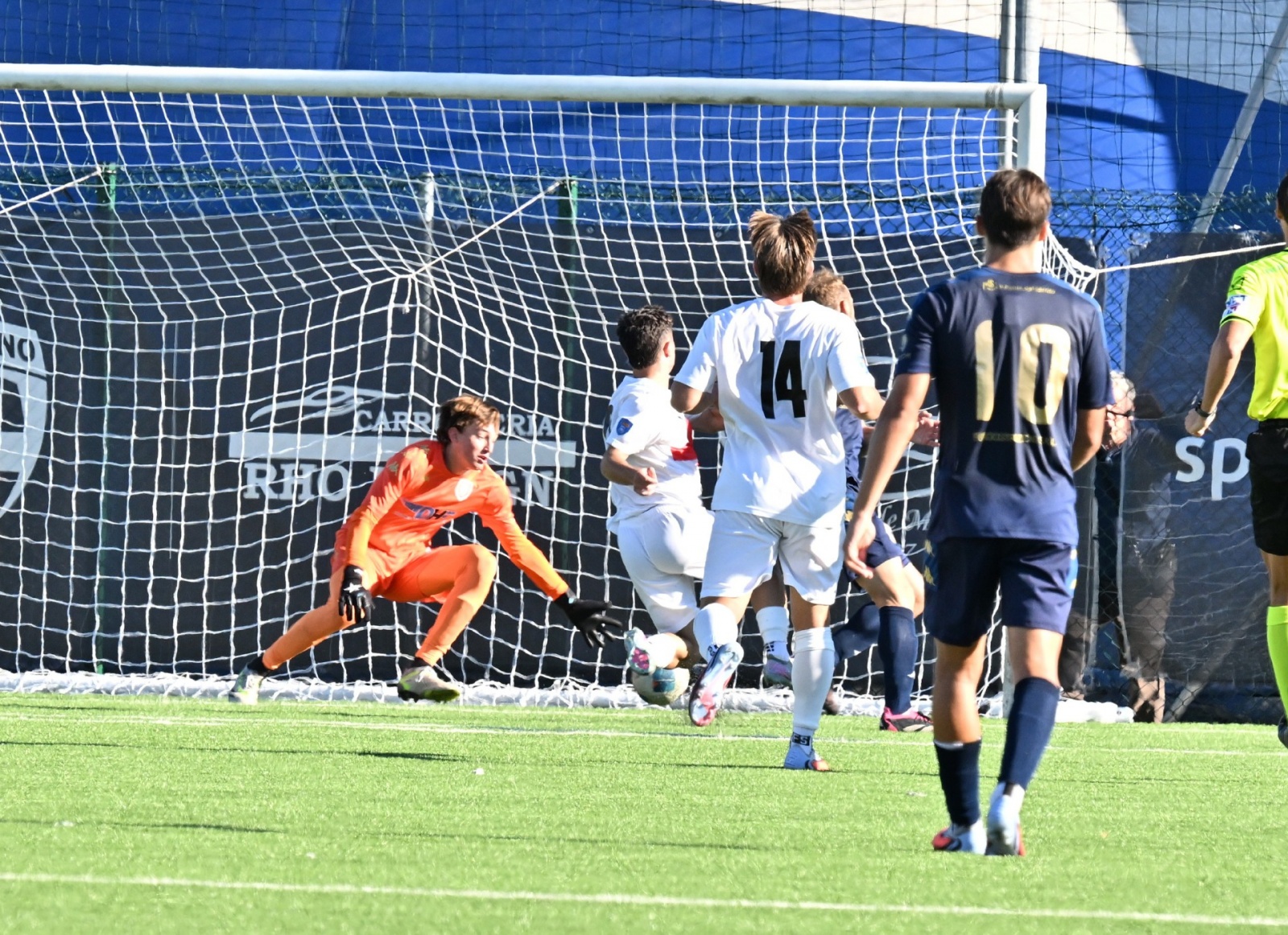 PERO CLUB MILANO VARESE CALCIO NELLA FOTO GOL CLUB MILANO