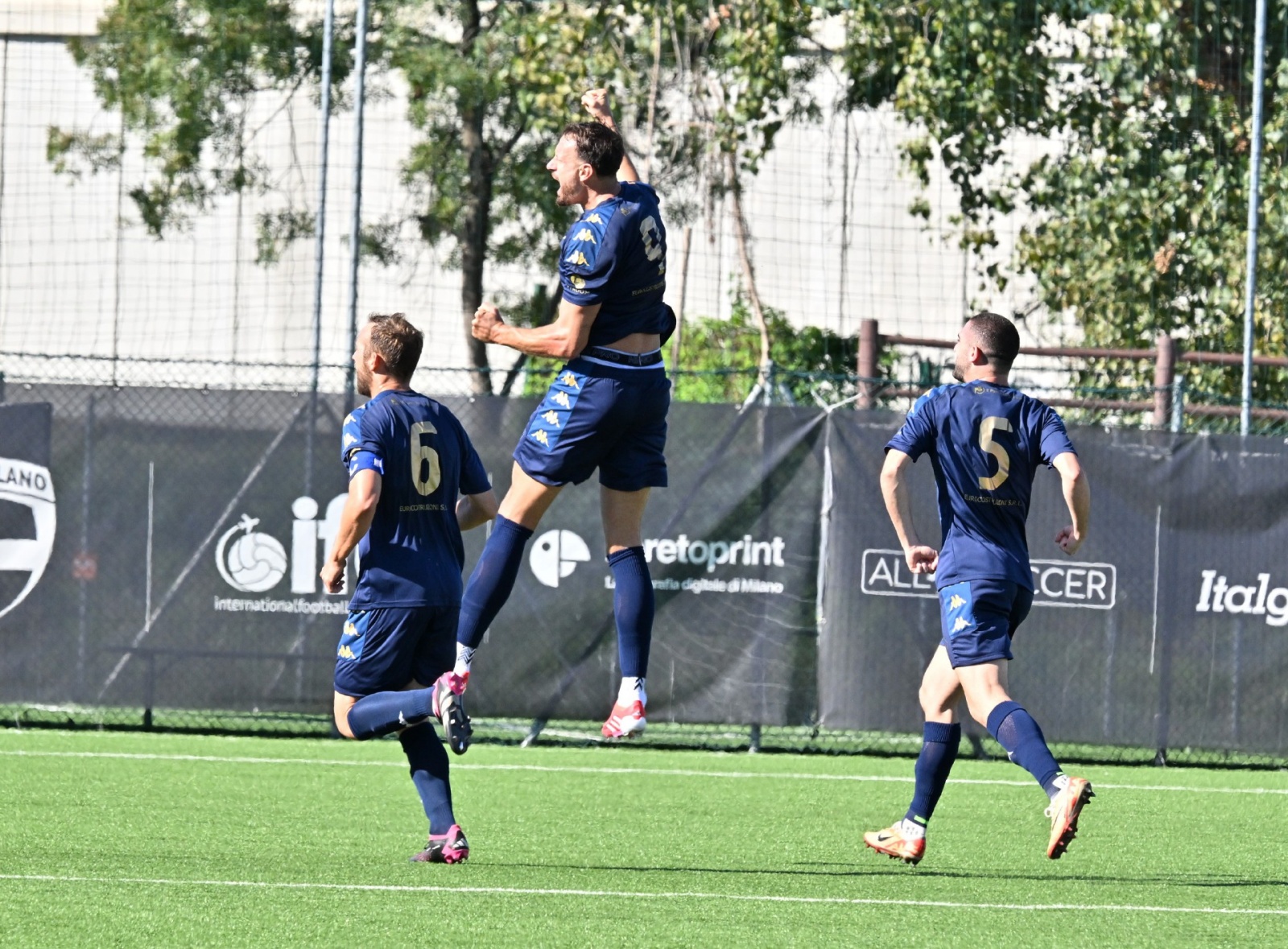 PERO CLUB MILANO VARESE CALCIO NELLA FOTO ESULTANZA ROMERO