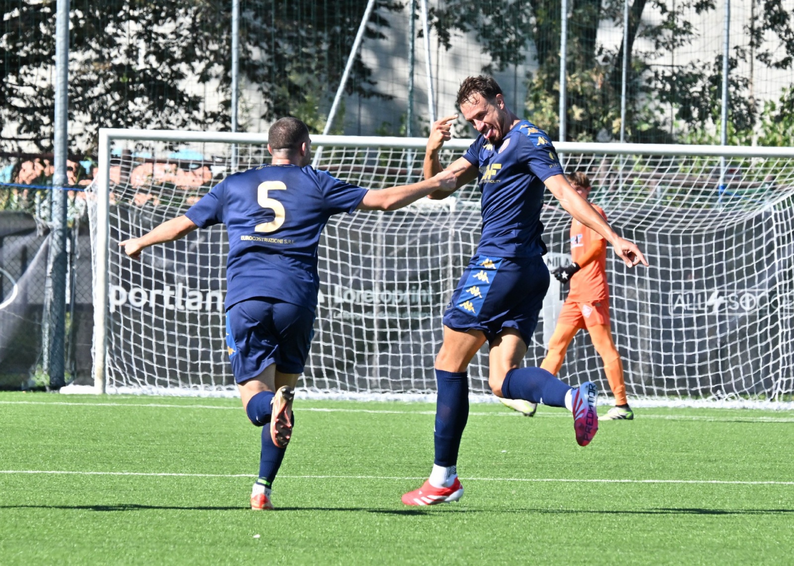 PERO CLUB MILANO VARESE CALCIO NELLA FOTO ESULTANZA ROMERO