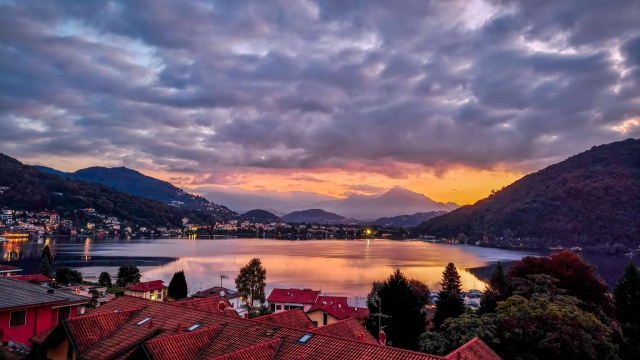 Alba a Lavena Ponte Tresa