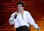 Italian singer Leo Gassmann performs on stage at the Ariston theatre during the 76th Sanremo Italian Song Festival, Sanremo, Italy, 24 February 2026. The Music Festival runs from 24 to 28 February 2026. ANSA/ETTORE FERRARI
