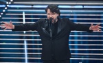 Italian actor Lillo Petrolo on stage at the Ariston theatre during the 76th edition of the Sanremo Italian Song Festival, in Sanremo, Italy, 25 February 2026. The music festival will run from 24 to 28 February 2026. ANSA/RICCARDO ANTIMIANI