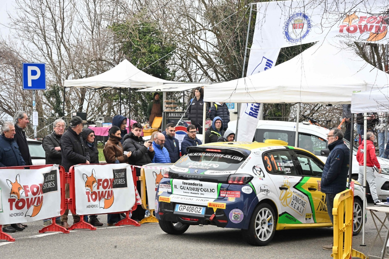 MACCAGNO. 34� RALLY DEI LAGHI. PS5 S.ROCCO, CAMPAGNANO. NELLA FOTO AUTO 31 AL VIA