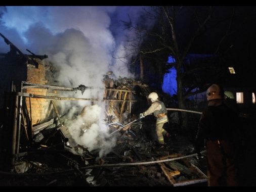 Kiev, distrutta centrale elettrica vicino alla capitale