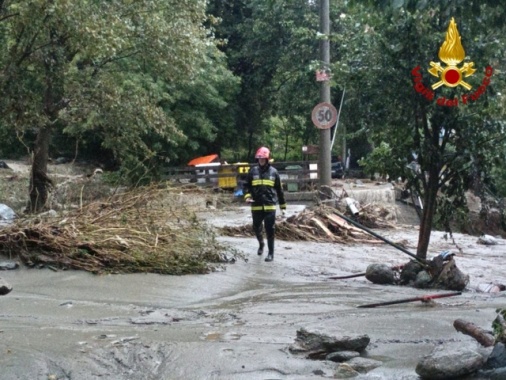 Nubifragi in Piemonte, 50 persone isolate in Val di Susa