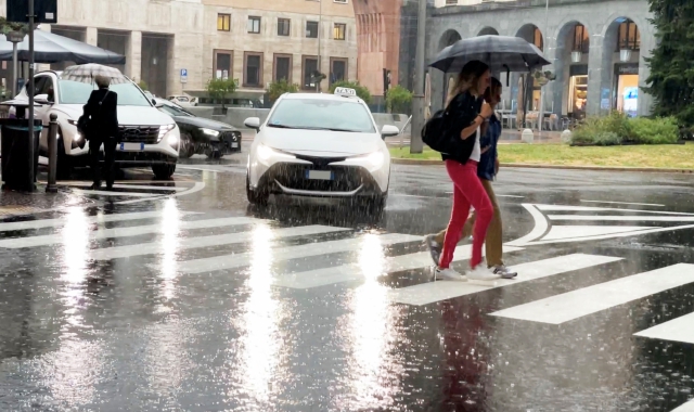 Previsti rovesci e temporali nella giornata di domenica (foto Archivio)