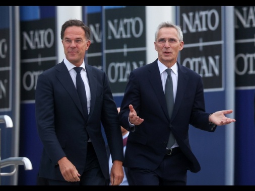 Rutte in Ucraina per mostrare il sostegno della Nato