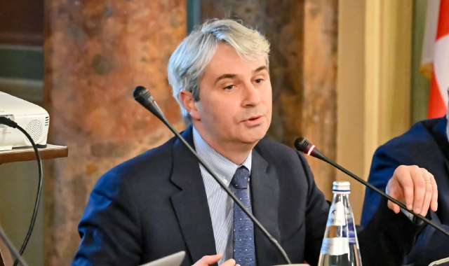 Il sindaco Davide Galimberti