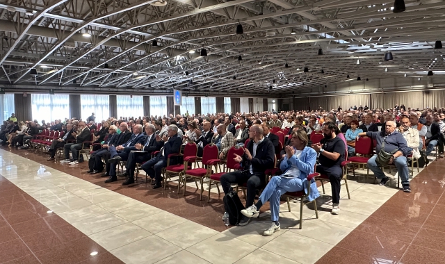 L’assemblea di settembre durante la quale era stato eletto presidente Pedrazzini