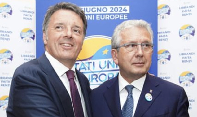 Matteo Renzi e  Gianfranco Librandi 