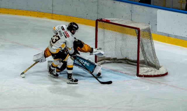 La rete di Marcello Borghi  (Foto Andrea Cogotti)