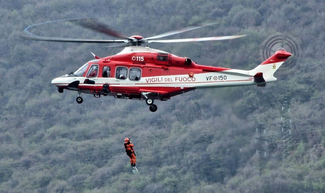 Scomparso a Pavia, ricerche con l'elicottero di Malpensa