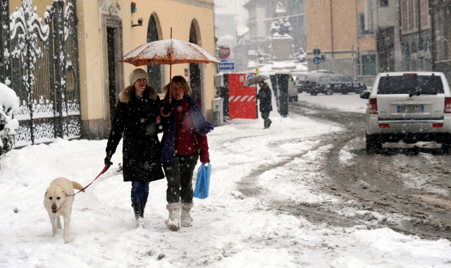 La neve nel giorno dell’Epifania del 2009