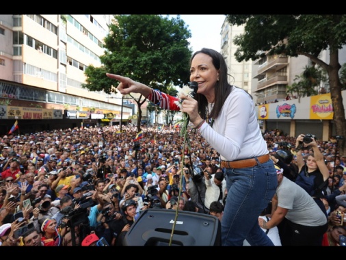 Arrestata la leader dell'opposizione venezuelana Machado