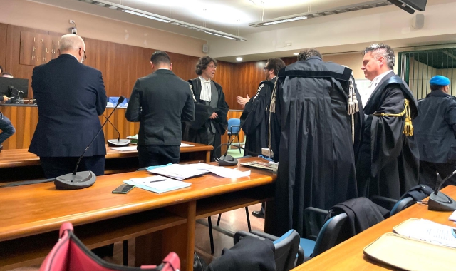 Il processo viene celebrato in Corte d’assise a Busto Arsizio  (foto Domenico Ghiotto)