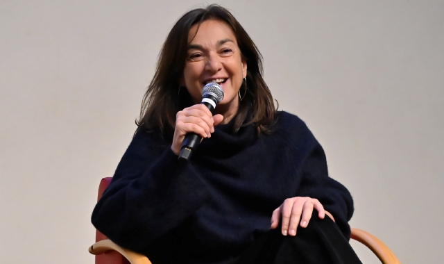 Daria Bignardi in Sala Montanari (foto Angelo Puricelli/BLITZ)